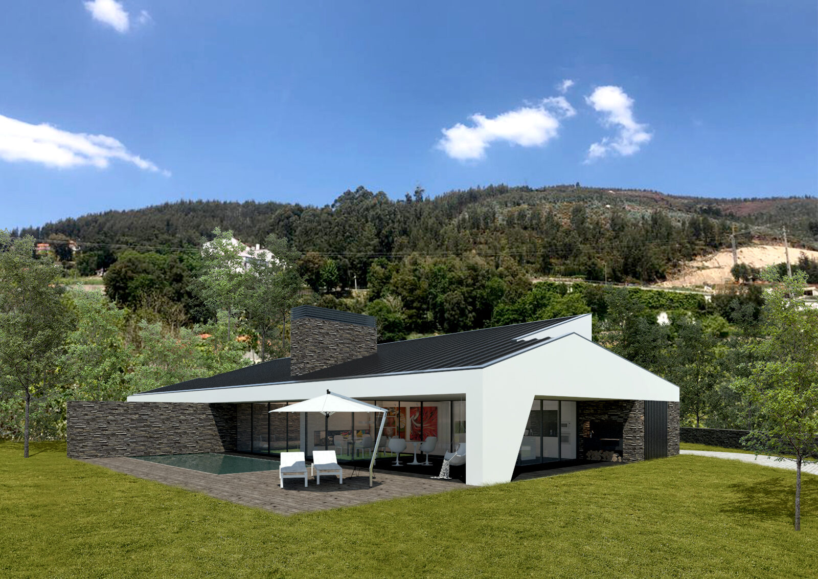 Casa na Quinta-da-Cabreira